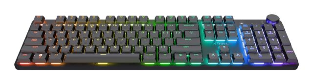 Trust GXT 868 Torix keyboard Gaming USB + RF Wireless + Bluetooth QWERTY US English Black - imagine 2
