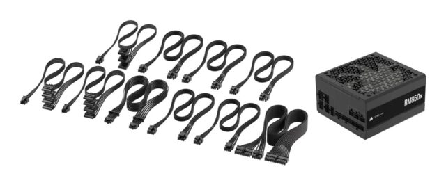 Corsair RMx Series RM850x power supply unit 850 W 24-pin ATX ATX Black - imagine 3