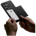 Spigen Slim Armor CS case Samsung Galaxy S26 Ultra black - imagine 4