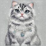 Etui Nimmy Lucky Fashion Cat MagSafe do   iPhone 17 Pro szary - imagine 6