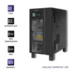 Qoltec 53949 Uninterruptible power supply 3-phase UPS | 15KVA | 12kW | LCD - imagine 3