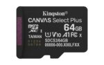 Kingston Technology 64GB micSDXC Canvas Select Plus Gen3 100R A1 Single Pack w/o ADP - imagine 6