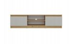MALWA 140 TV cabinet  artisan oak/cashmere - imagine 4