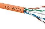 TWISTED PAIR CABLE SOLARIX CAT.6 U/UTP LSOHFR B2ca s1d1a1 spool 500M
