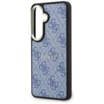 Case Guess 4G Embossed Ring MagSafe for   Samsung Galaxy S26 blue - imagine 6