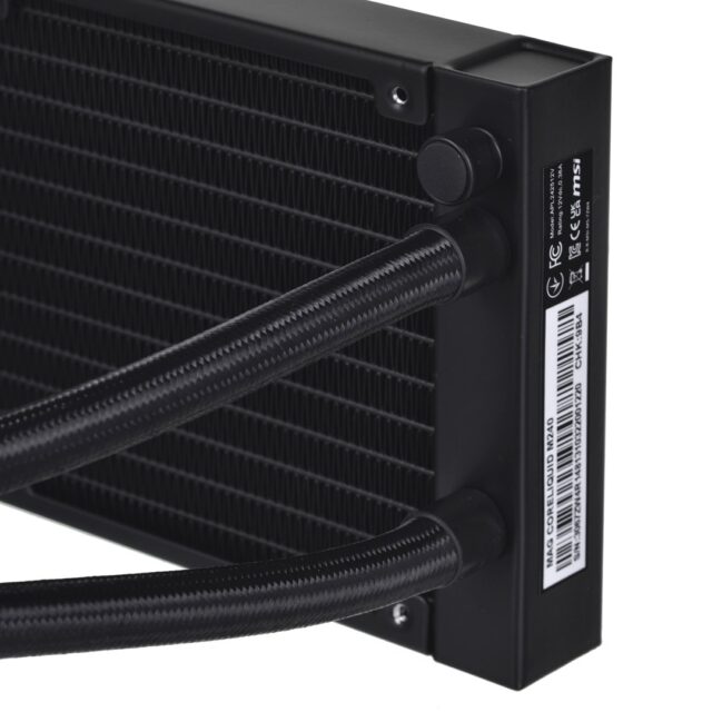 MSI MAG CORELIQUID M240 computer cooling system Processor All-in-one liquid cooler 24 cm Black - imagine 6