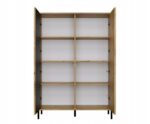 KAMARO 2DD SLIM/GŁ OAK ARTISAN DISPLAY CABINET - imagine 2