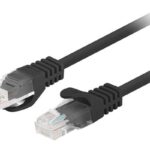 Lanberg PCU6-20CC-0200-BK networking cable Black 2 m Cat6 U/UTP (UTP)