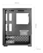 Mars Gaming MC-SE2 Mini Tower Black - imagine 8