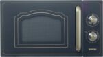 Gorenje Microwave oven with grill MO4250CLB Free standing  20 L  Grill  Mechanic  700 W  Black  Defrost function - imagine 6