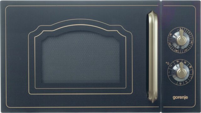 Gorenje Microwave oven with grill MO4250CLB Free standing  20 L  Grill  Mechanic  700 W  Black  Defrost function - imagine 6