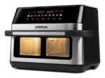 G3 Ferrari G10223 fryer Double 12 L Stand-alone 2200 W Hot air fryer Black  Stainless steel - imagine 6