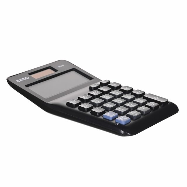 Casio MS-8F black office calculator - imagine 3