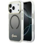 Case Guess IML Gradient Script Metal     MagSafe for iPhone 17 Pro black