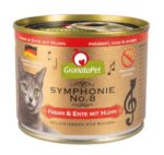 GRANATAPET Symphonie  No.8 Pheasant and duck with chicken - wet cat food - 200g