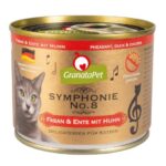 GRANATAPET Symphonie  No.8 Pheasant and duck with chicken - wet cat food - 200g