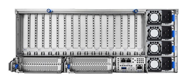 ASUS ESC8000A-E13P LGA 6096 Rack (4U) Silver  Black - imagine 6