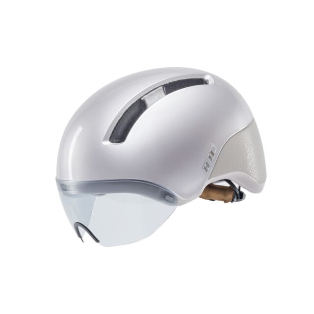 Kask Rowerowy HJC CALIDO PLUS Srebrny PEARL GREYISH SILVER r.M - imagine 4