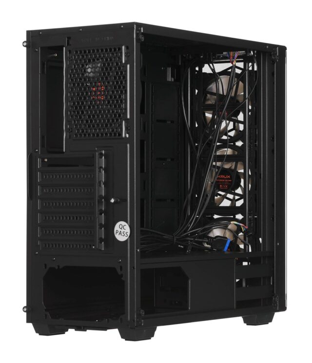 Krux LEDA ATX Tower Black - imagine 4