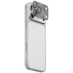 Camera Lens Glass Skinarma Sonix Full Aluminium for iPhone 17 Pro Max silver