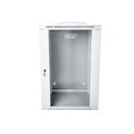 19  15U wall-mounted network rack cabinet 600x600  glass door  grey  split design  assembled  60kg