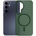 Etui 3MK Smoke MagCase do Samsung Galaxy S26+ zielony - imagine 2