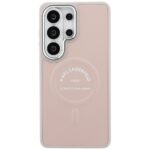 Case Karl Lagerfeld Embossed Ring RSG    Logo MagSafe for Samsung Galaxy S26 Ultra pink - imagine 4