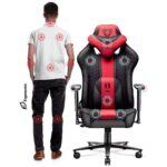 Gaming chair Diablo Chairs X-Player 2.0 King Size crimson/anthracite - imagine 7