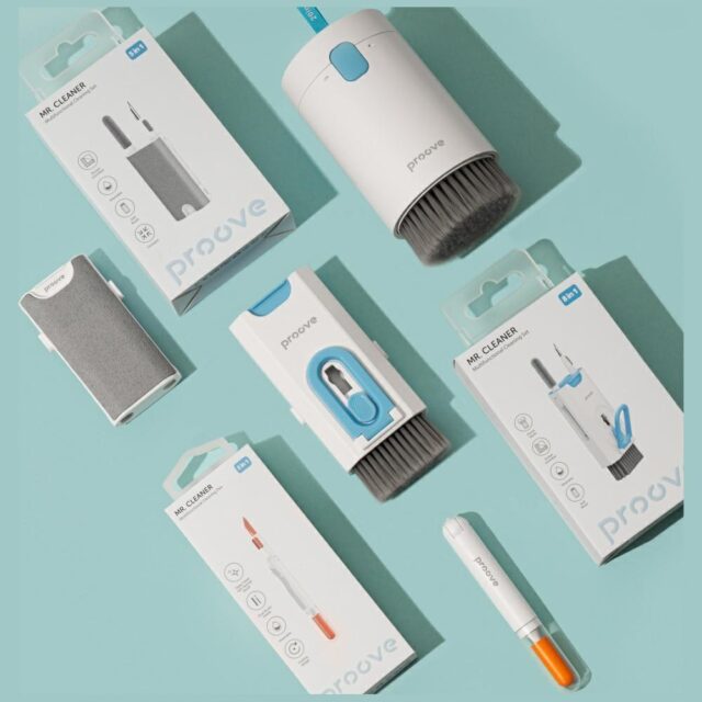 Wielofunkcyjny zestaw do czyszczenia      Proove Mr. Cleaner 8w1 biały - imagine 9