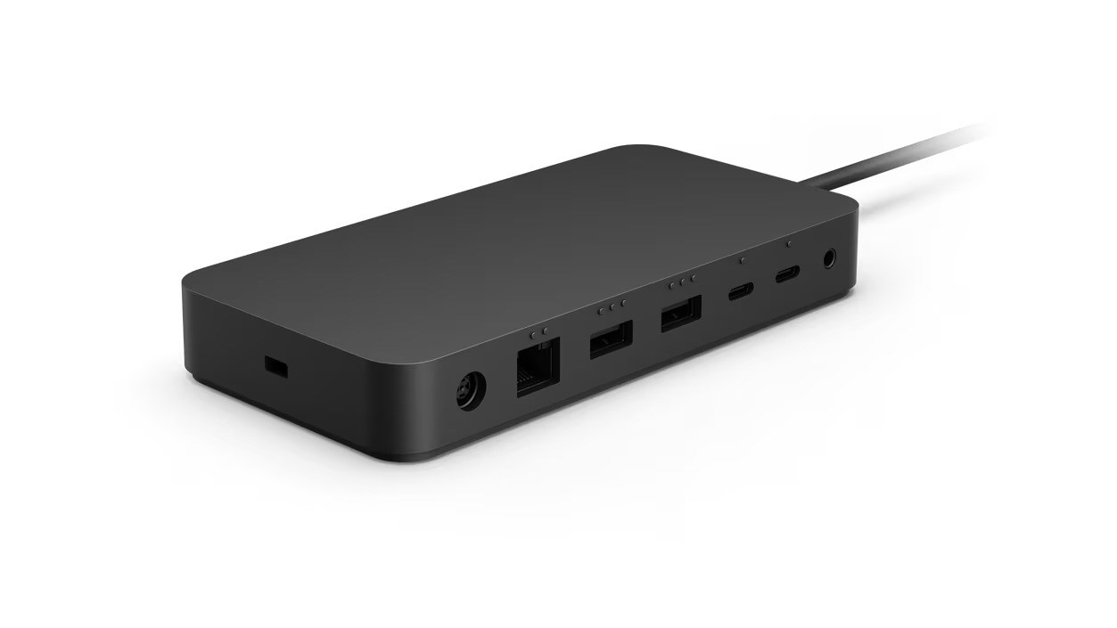 cps-87f9869fb42a1085640cacc15bd85f4f-2026-03-03-07-00-29 Microsoft Surface Thunderbolt 4 Dock Black - imagine 1