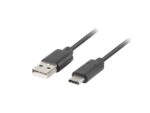 Lanberg CA-USBO-31CU-0018-BK USB cable 1.8 m USB 3.2 Gen 1 (3.1 Gen 1) USB C USB A Black