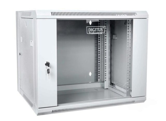 Digitus DN-WD19 09U/550 rack cabinet 9U Wall mounted rack Grey - imagine 7