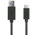 UCB-20 Sony USB-C Datový Kabel 3A 1m Black (Service Pack)
