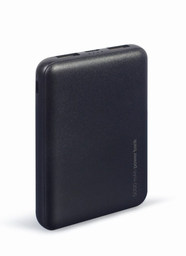 Gembird PB05-02 power bank Lithium Polymer (LiPo) 5000 mAh Black - imagine 3