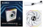 Lian Li UNI FAN TL Wireless LCD Fan  ARGB  PWM - 120 mm  white - imagine 5