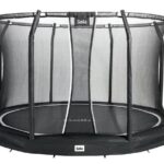Premium Ground Combo 366cm Trampoline Black