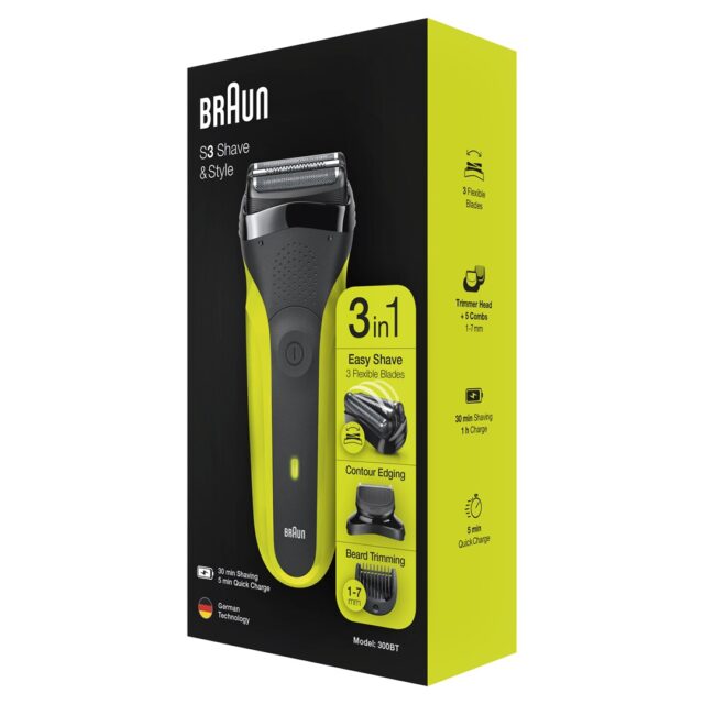 Braun Series 3 300BT Men's Electric Shaver - imagine 7