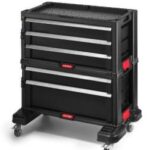 KETER BOOKCASE 5 DRAWERS TOOL CHEST SET