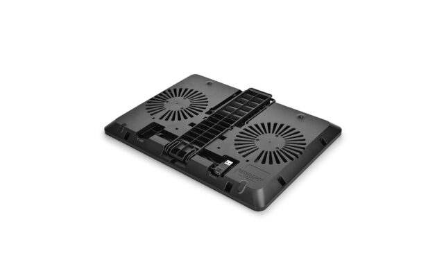 DeepCool U PAL laptop cooling pad 39.6 cm (15.6 ) 1000 RPM Black - imagine 7