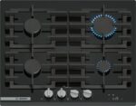 Bosch PRP6A6H40 hob Black Built-in 60 cm Gas 4 zone(s)