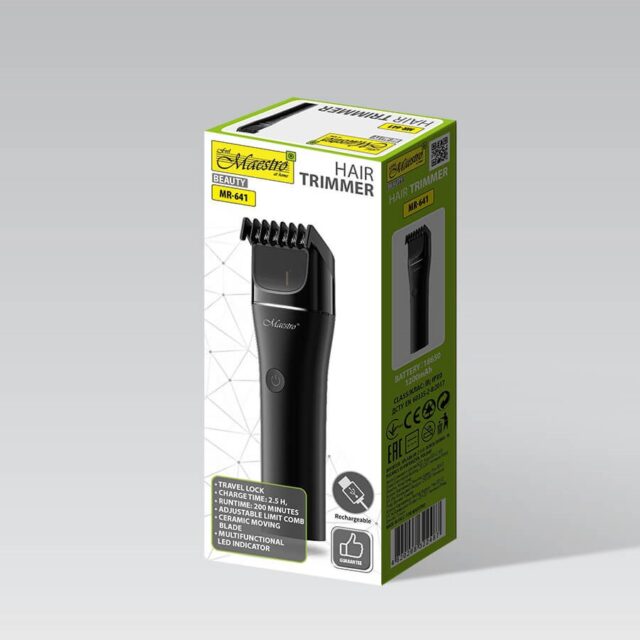 MAESTRO MR-641 USB hair trimmer - imagine 4