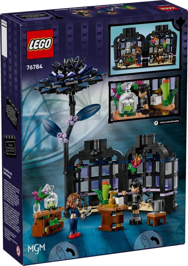 LEGO WEDNESDAY 76784 Black Dahlia Flower - imagine 3