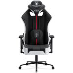 Gaming chair Diablo Chairs X-Player 2.0 King Size white-black - imagine 2