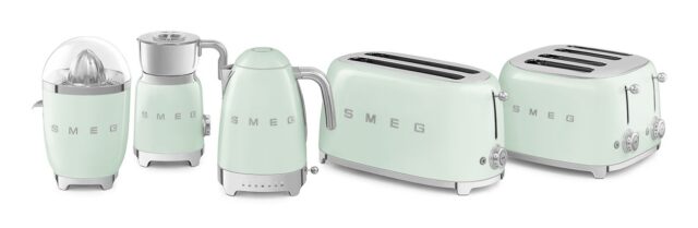 SMEG Toaster TSF02PGEU pastelgreen - imagine 6