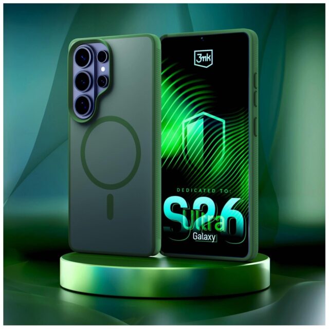3MK Smoke MagCase Case for Samsung Galaxy S26 Ultra Green - imagine 7