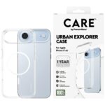 CARE by PanzerGlass Flagship Urban Explorer Case w. White MagSafe for iPhone Air Transparent