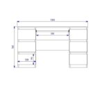 KUBA Desk Colour Cashmere - imagine 4