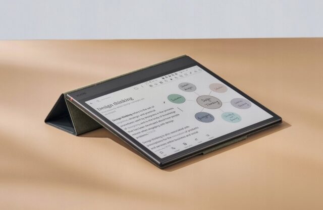 Onyx Boox Note Air 4 C  dark gray magnetic case - imagine 8