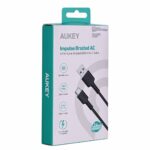 AUKEY CB-CD30 USB cable 0.9 m USB A USB C Black - imagine 9