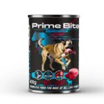PRIME BITE Monoprotein Goat with beetroot - wet dog food - 400g